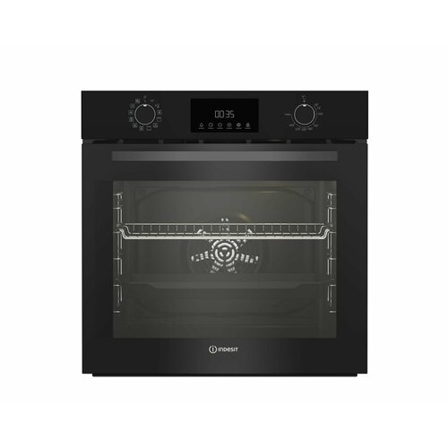 Электрический духовой шкаф Indesit IBFTE 3844 J BL грильконвекция черный 2499900₽