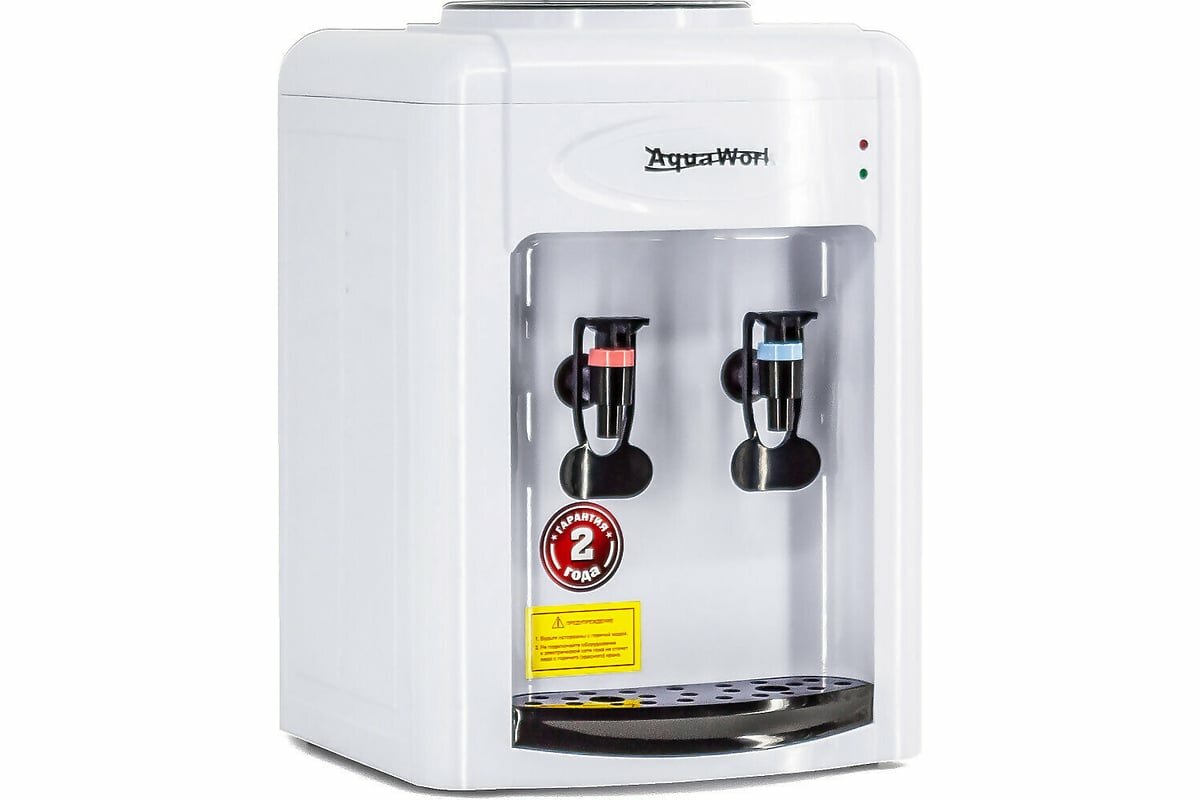 Aqua Work кулер для воды 0.7TKR бело-черный 24608