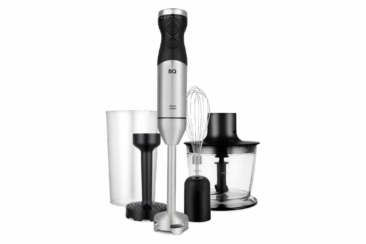 фото Ручной блендер BQ hb 1030ss черный-стальной 86190213
