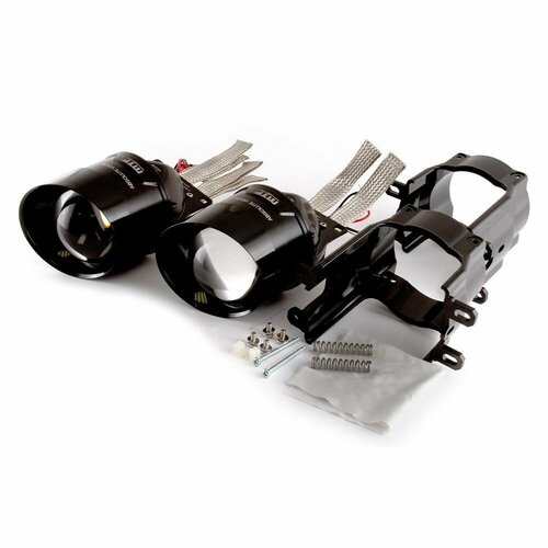 Светодиодные ПТФ линзы MTF Light ABSOLUTE VISION 12В птф/дальний 5500К