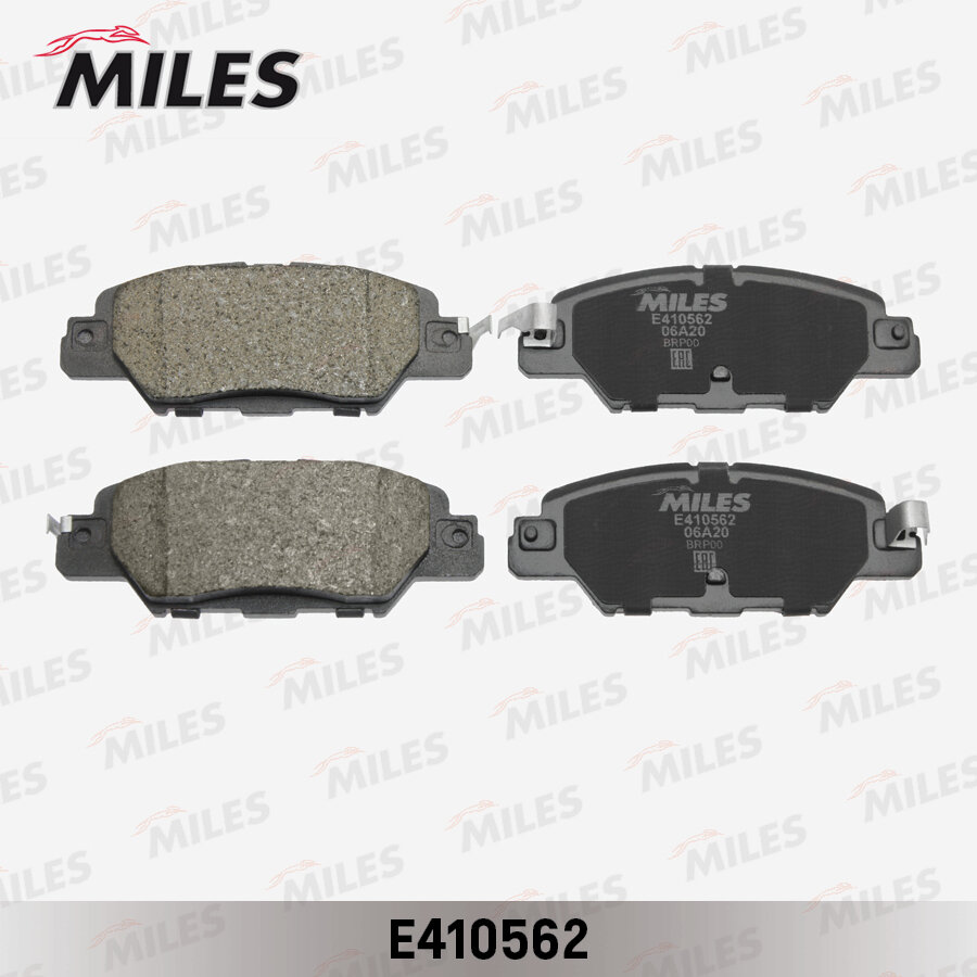 Колодки тормозные Mazda CX-5 11-17 задние Miles Low-metallic