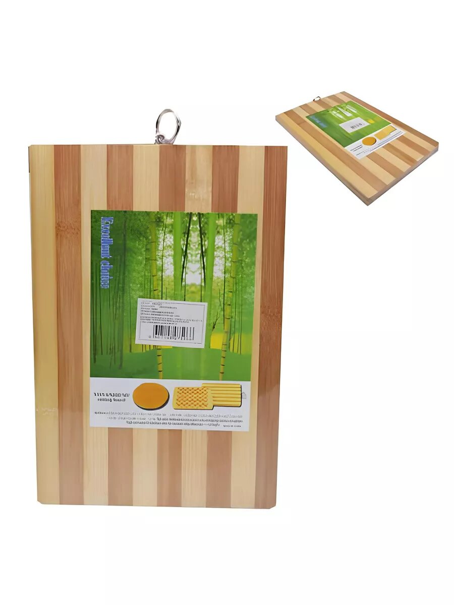 Разделочная доска, бамбуковые доски долговечны, просты в уходе.