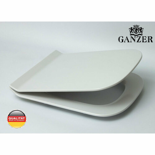Сиденье для унитаза Ganzer с микролифтом 413х34 см цвет белый модель GZ19002 5311₽