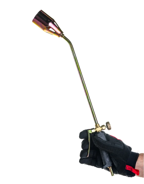 Горелка пропановая кровельная 45см Латунь (1x60)