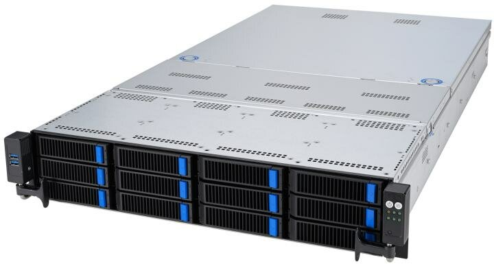 Сервер в корпусе высотой 2U Никс aS9900a/pro2U Z0893113 EPYC 9274F/384 ГБ/2 x 960 Гб SSD/Aspeed AST2600