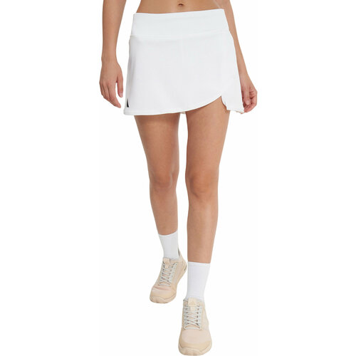 фото Юбка-шорты adidas club skirt w, размер xs, белый