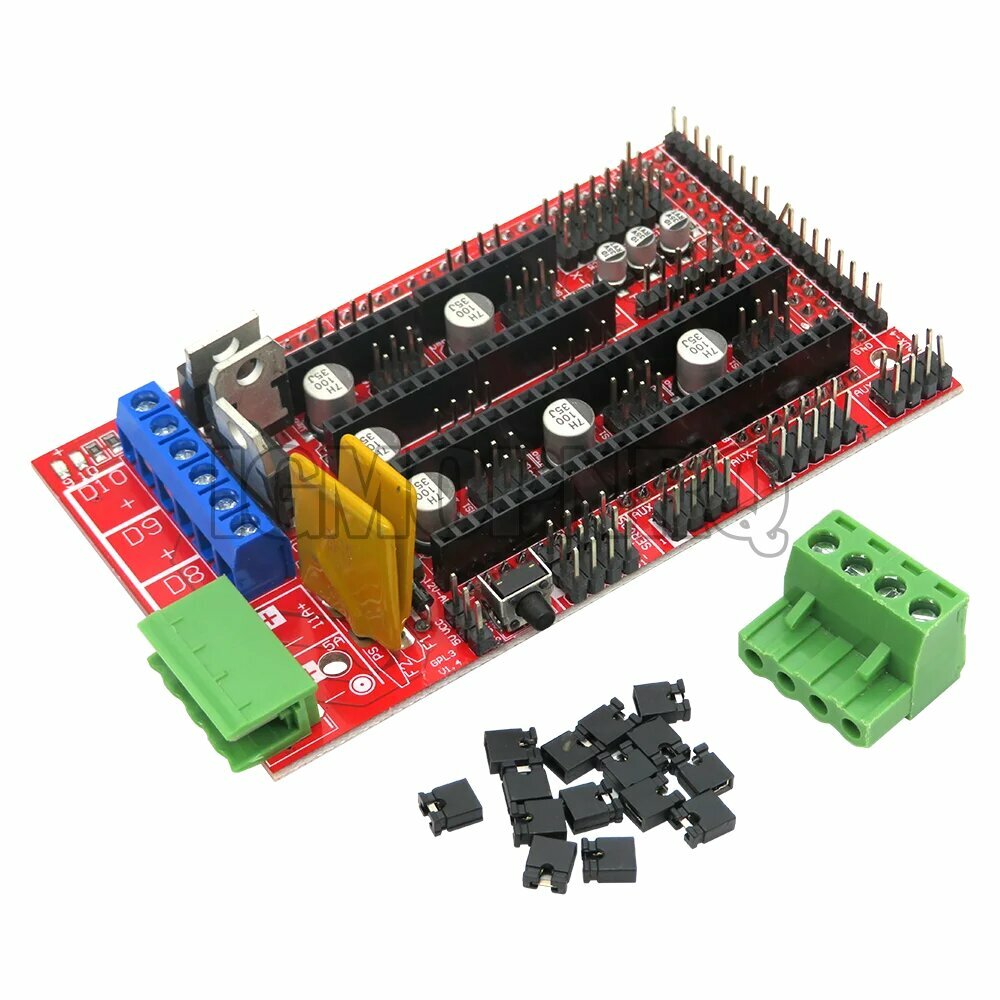 Комплект Arduino Mega 2560 R3 CH340 для 3D принтера, DRV8825 Set — фото 1