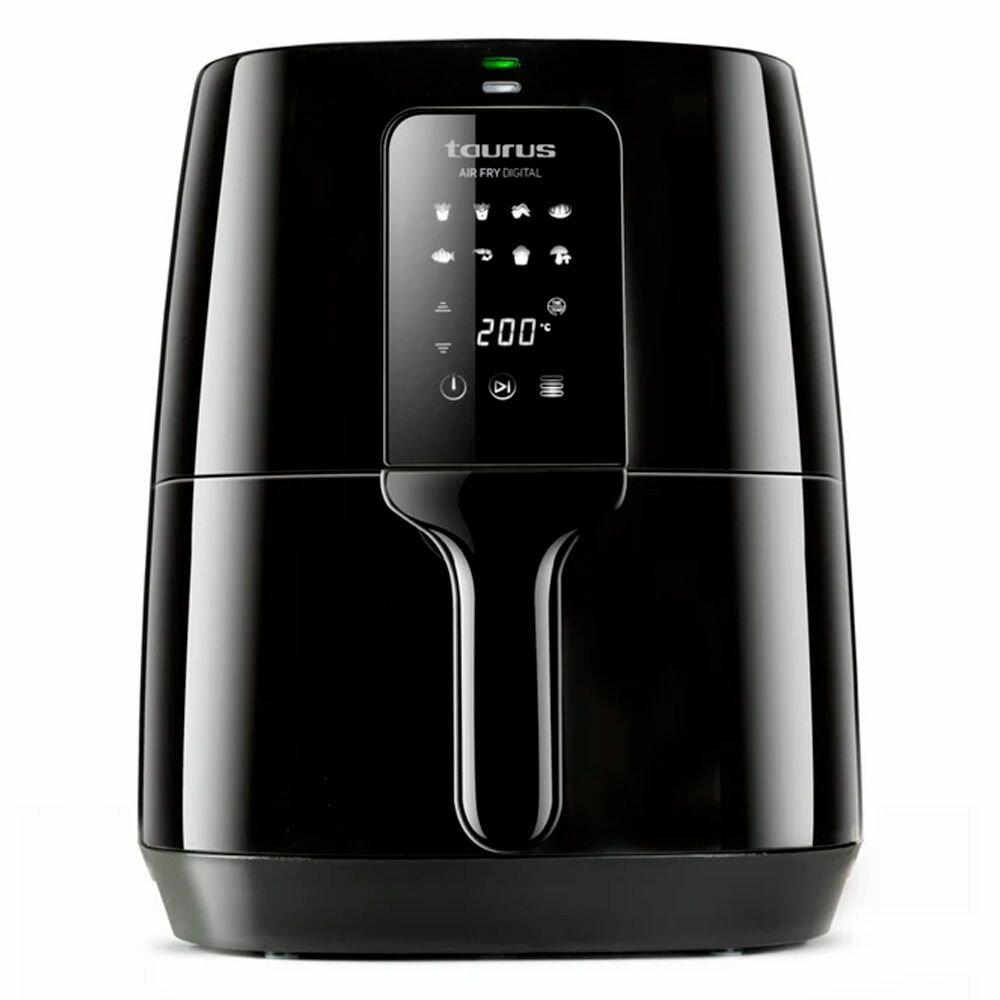 Аэрофритюрница Taurus "Air fry digital", сенсорное управление, пластик, 1300Вт
