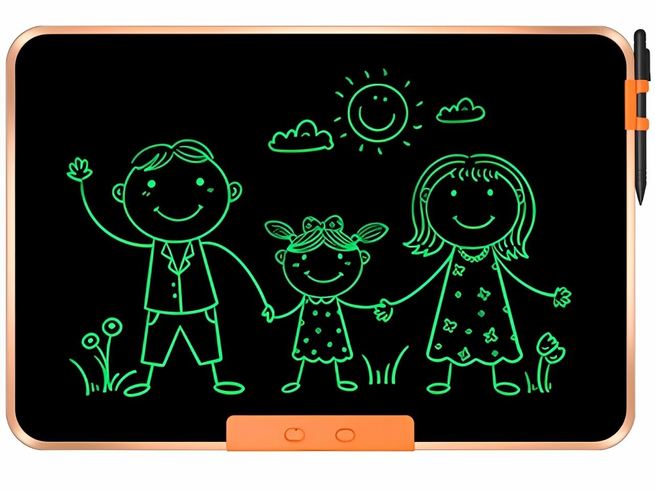 Графический планшет для детей LCD Writing Tablet 21" (XMETW21L) Orange