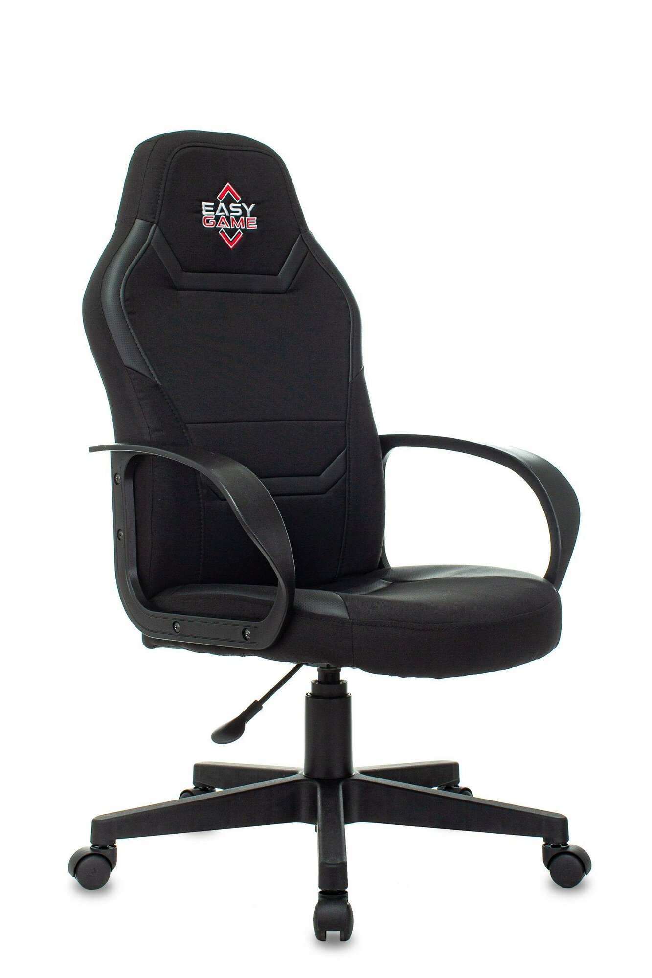 Кресло VB-Echair Easy Game-904 TPU кожзам черный пластик