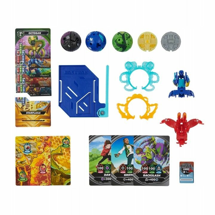 Фигурка Bakugan Nillious Mantid Battle Pack - Мега игровой набор 5 фигурок - Бакуган 6066988 20142084