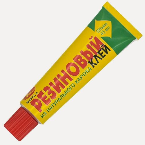 Изображение товара Клей резиновый из натурального каучука Новбытхим (45мл)