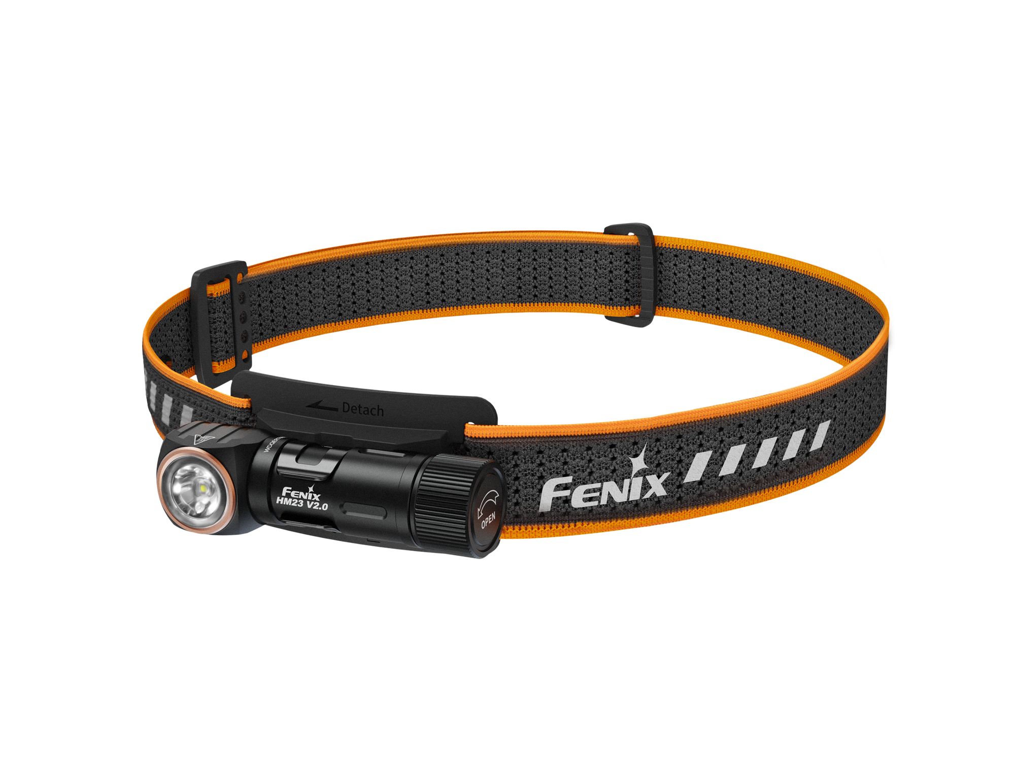 Налобный фонарь Fenix HM23 V2 0 легкий для бега  спорта и отдыха  есть красный свет  300 люмен