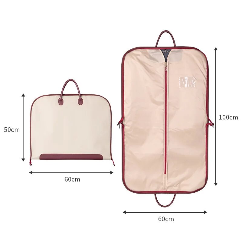 Чехол для одежды Oxford Cloth 60X100cm Бордовый