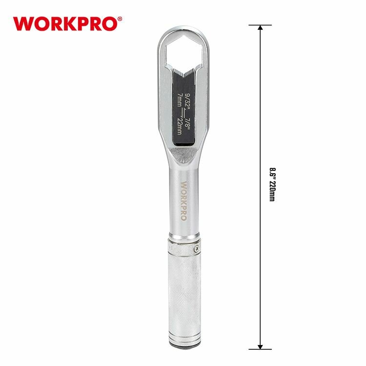 Ключ универсальный 7-22мм WORKPRO — фото 1