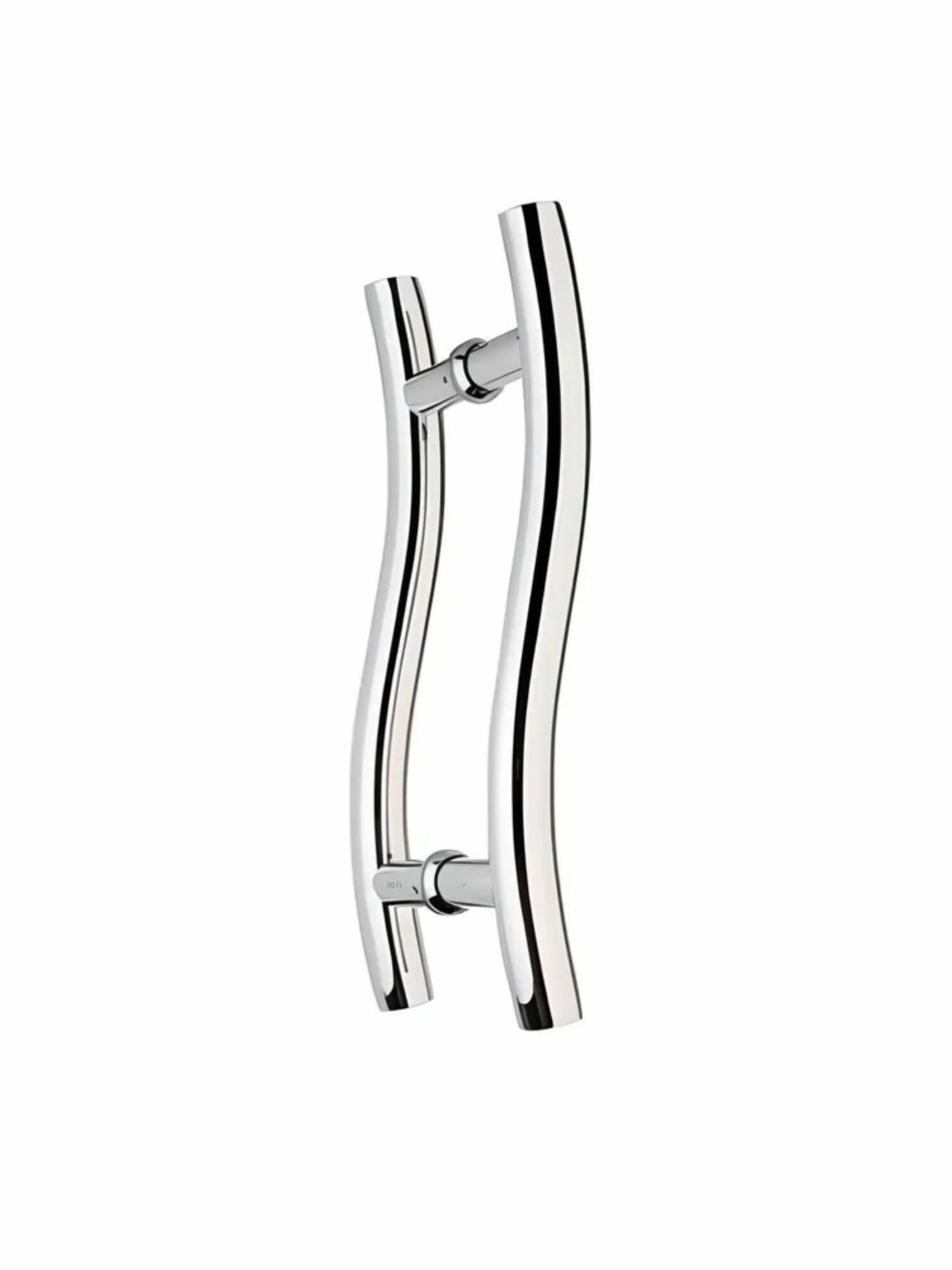 Ручка скоба BS8-40 SN - (Матовый никель) MSM, 60 см, 40 см между креплениями, диаметр 3.8 см