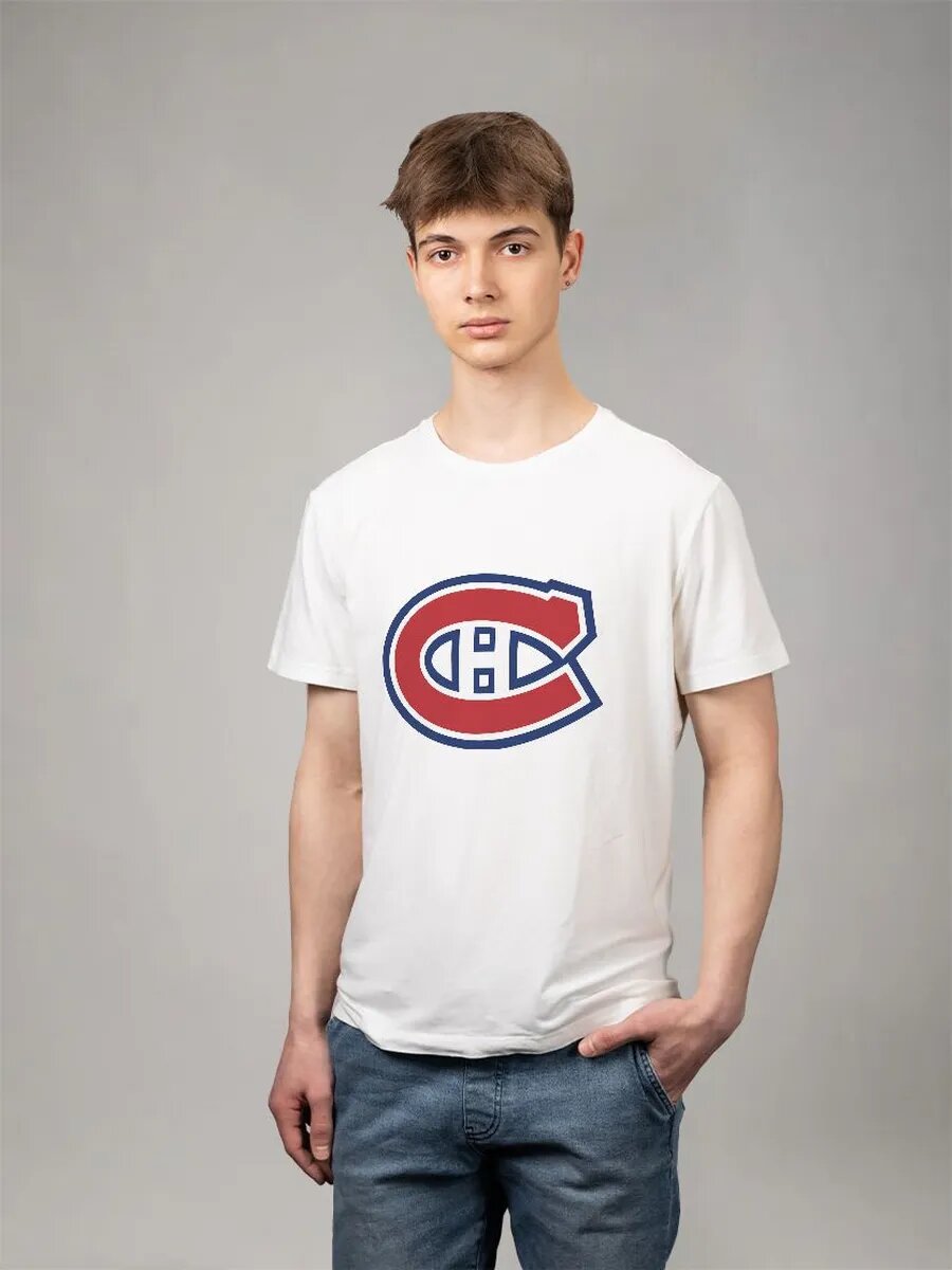 Футболка спортивная размер 52 белый