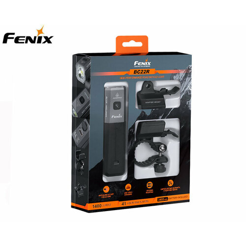 Велофонарь Fenix BC22R, 18650, диод Luminus SST-40, 156 метров, 1400 люмен (Kомплект)