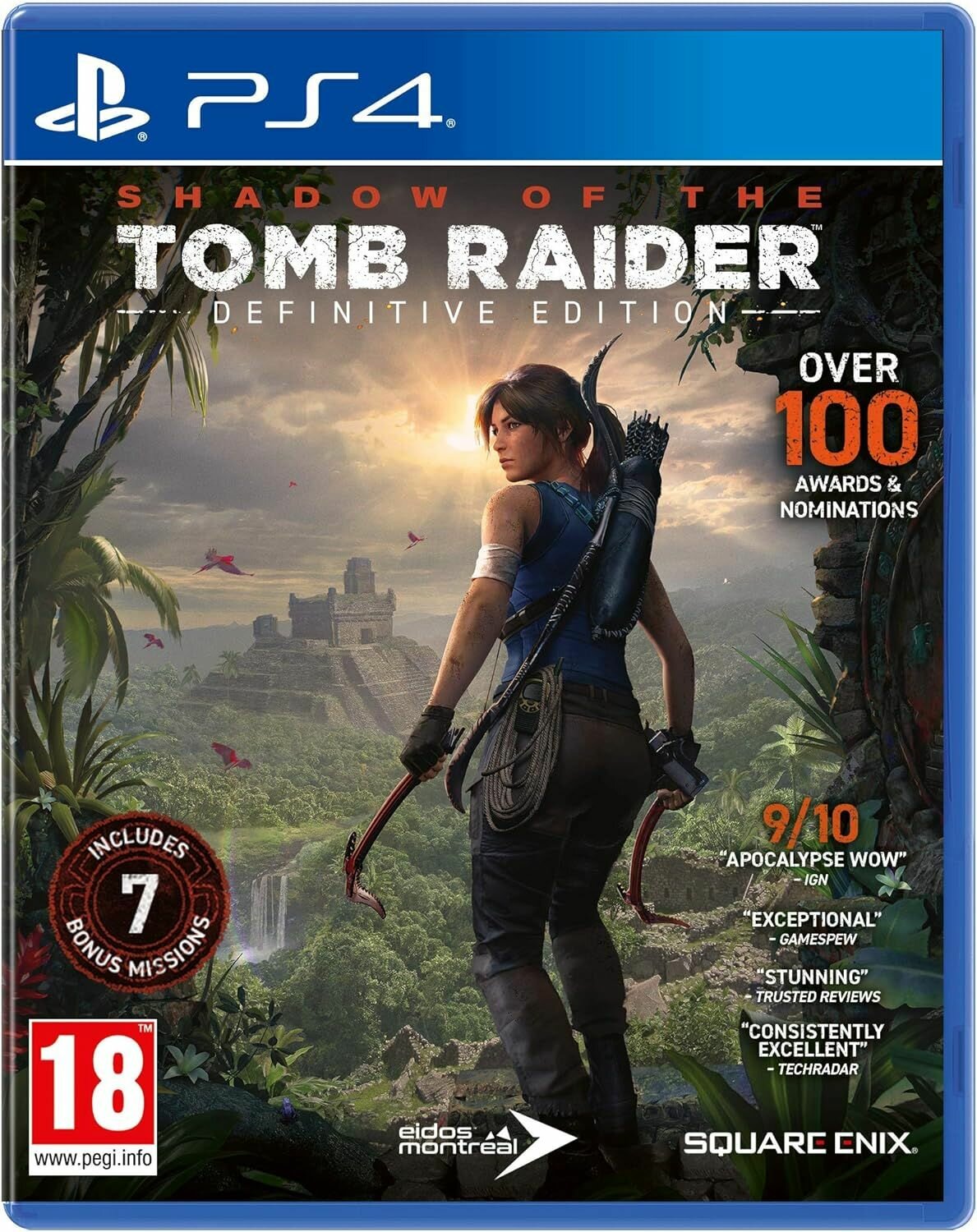 Игра для PS4 Shadow of the Tomb Raider. Definitive Edition (Русская версия)
