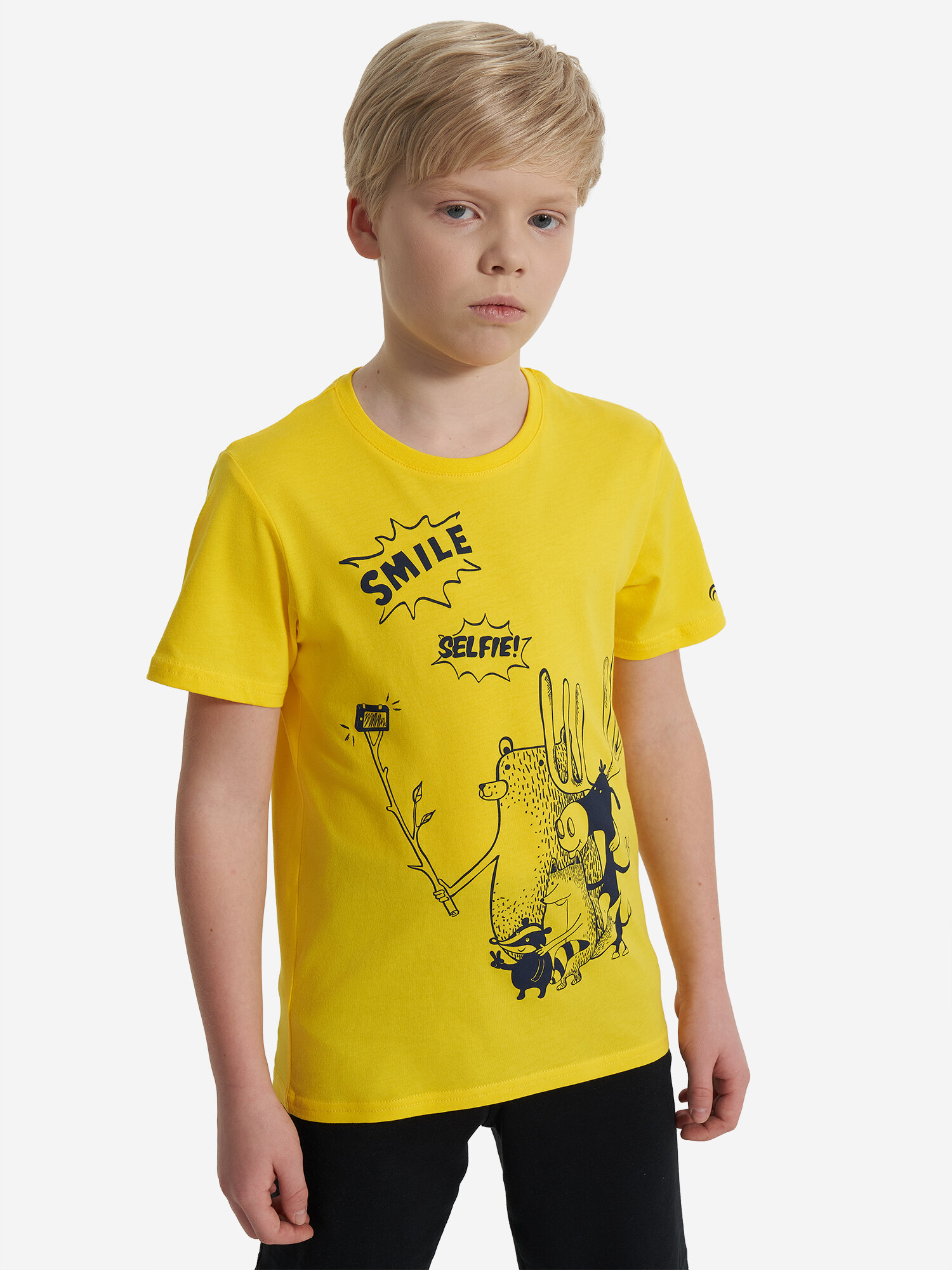 Футболка OUTVENTURE, размер 146-152, Желтый — фото 1