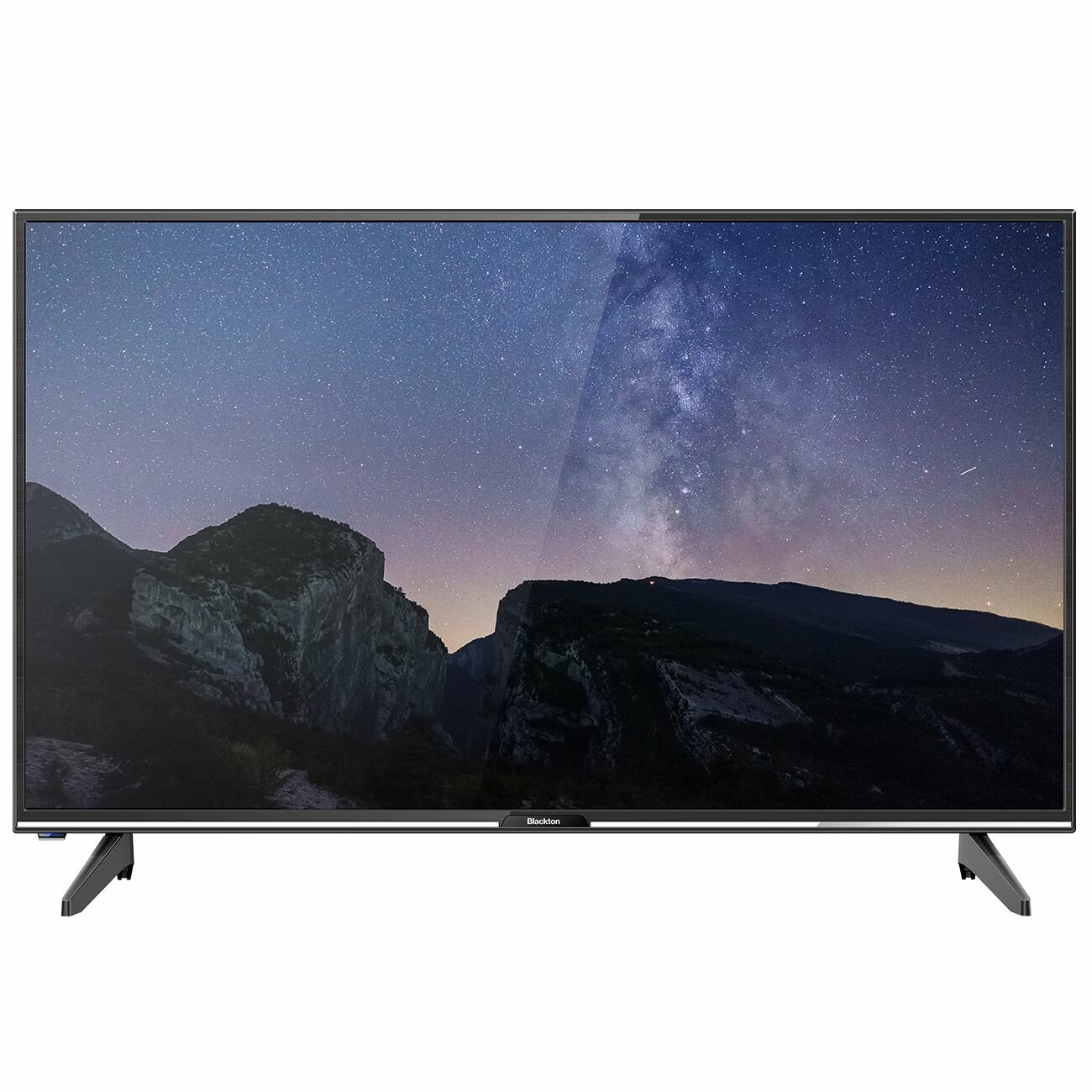 Телевизор Blackton Bt 32S01B, диагональ 32", HD, Wi-Fi, Smart TV, Android, 2 пульта, 3 HDMI