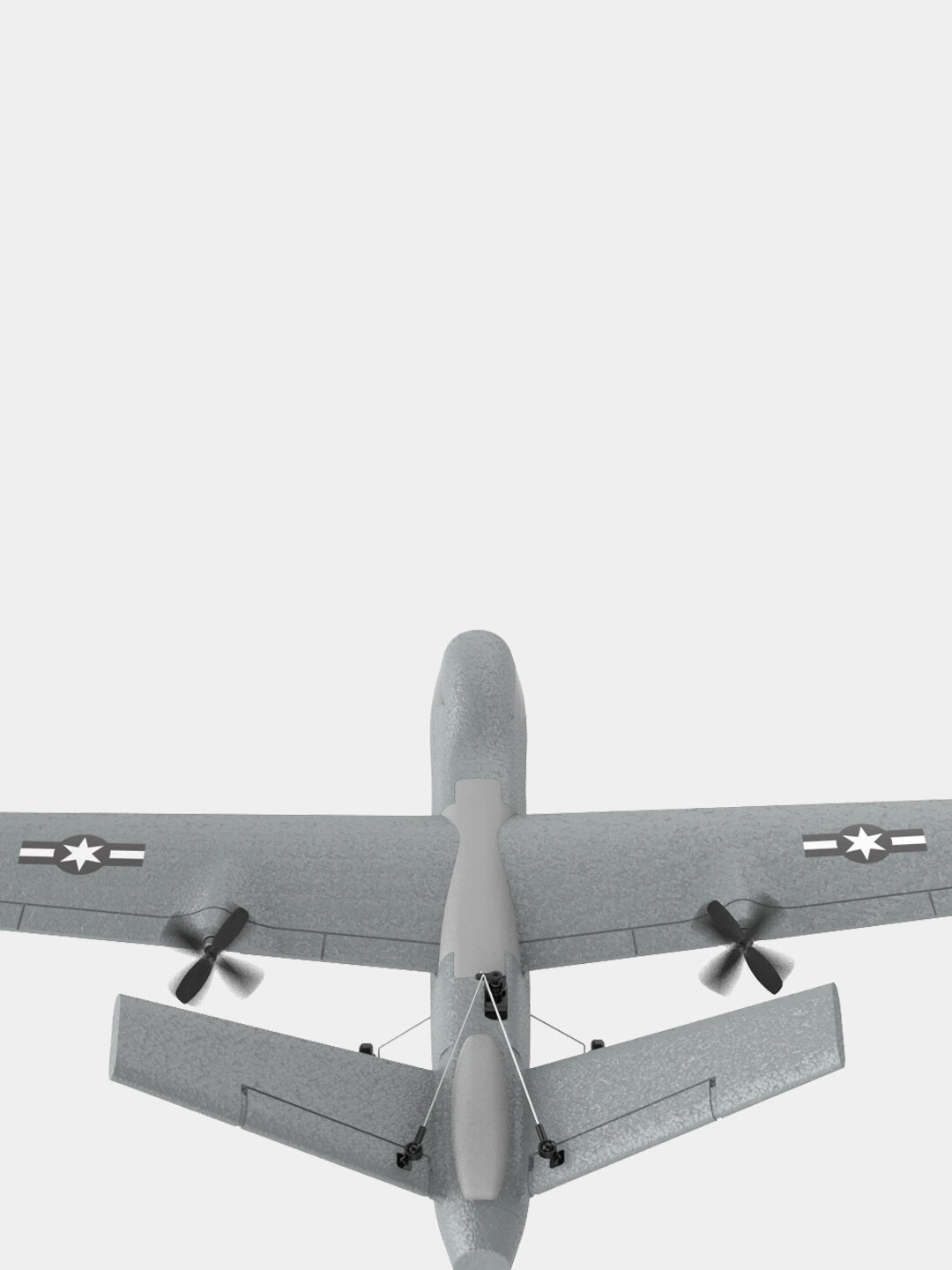 Самолет радиоуправляемый MQ9 Reaper, время полета до 25мин, дальность до 100м, управление от аккумулятора — фото 1