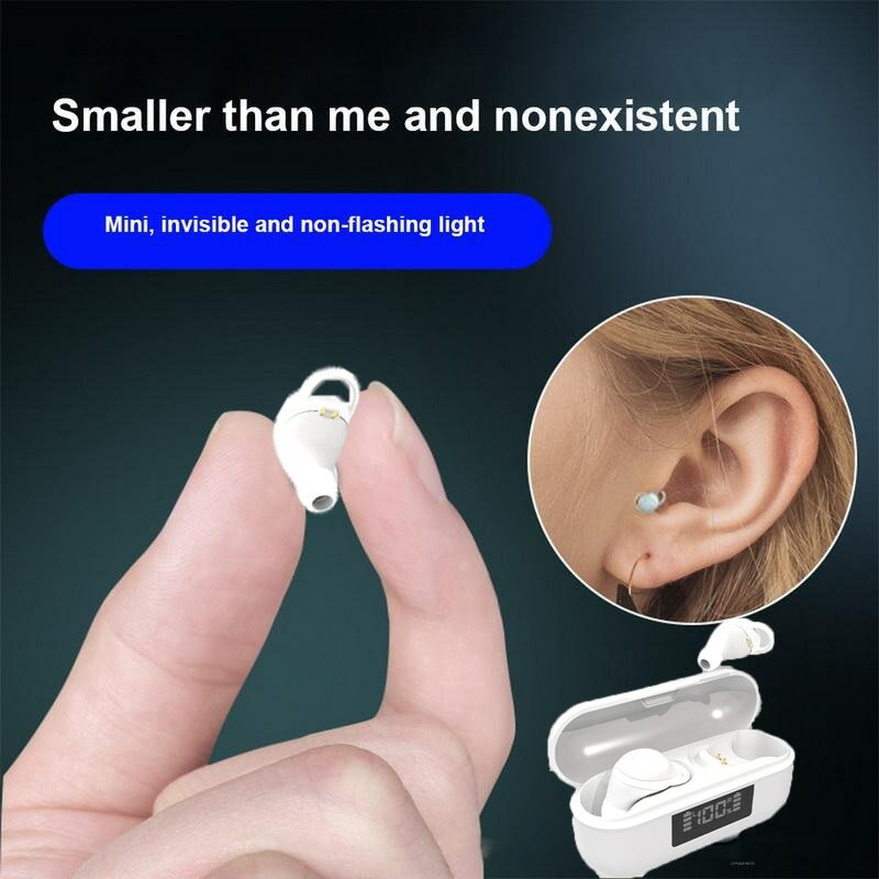 Bluetooth Мини Наушники 5.1 Беспроводные Наушники Невидимые Внутриканальные Наушники TWS Handfree Маленькие Наушники Сте