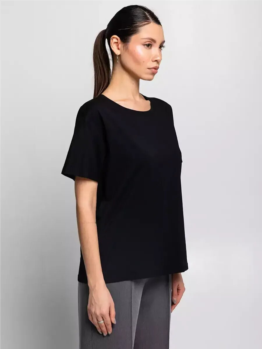 Футболка DommoD, размер 44-46, черный — фото 1