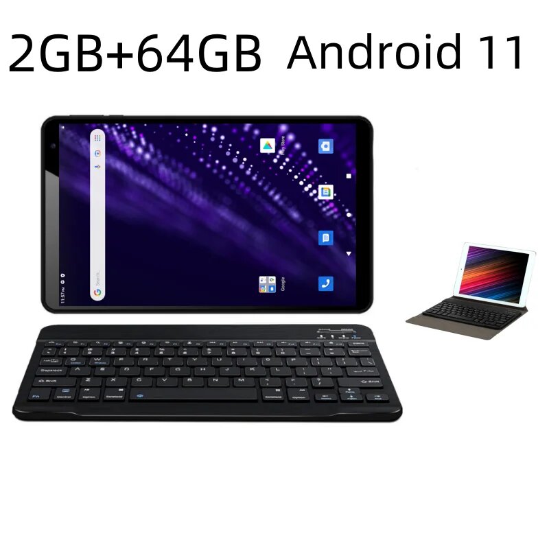 Планшет Glavey, 10.1", 2/64ГБ, Wi-Fi+4G, Android, Add Keyboard case, As picture show, Glavey, 2GB, 64GB, Планшет, 10.1", Wi-Fi+4G, Android