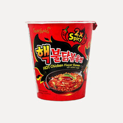 Изображение товара Лапша быстрого приготовления Samyang очень острая курица 2X Spicy 70 г, Южная Корея