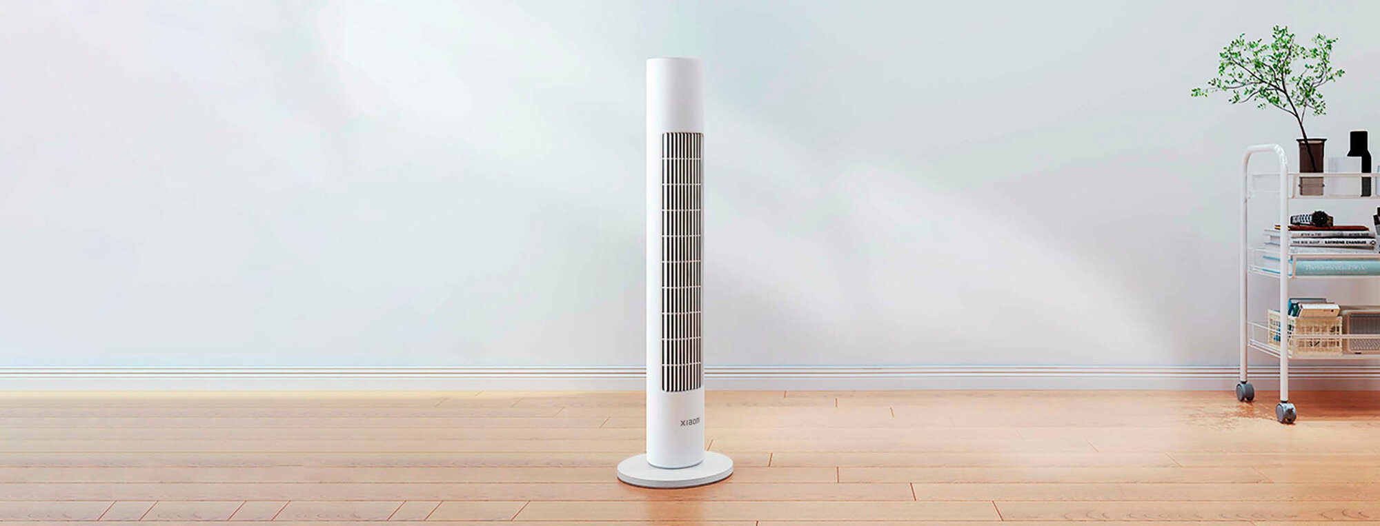 Напольный умный вентилятор Xiaomi Mijia DC Smart Inverter Tower Fan 2(BPTS02DM) (белый) — фото 1