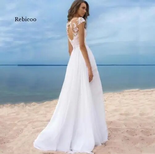 Свадебное платье Rebicoo, размер S, белый — фото 1