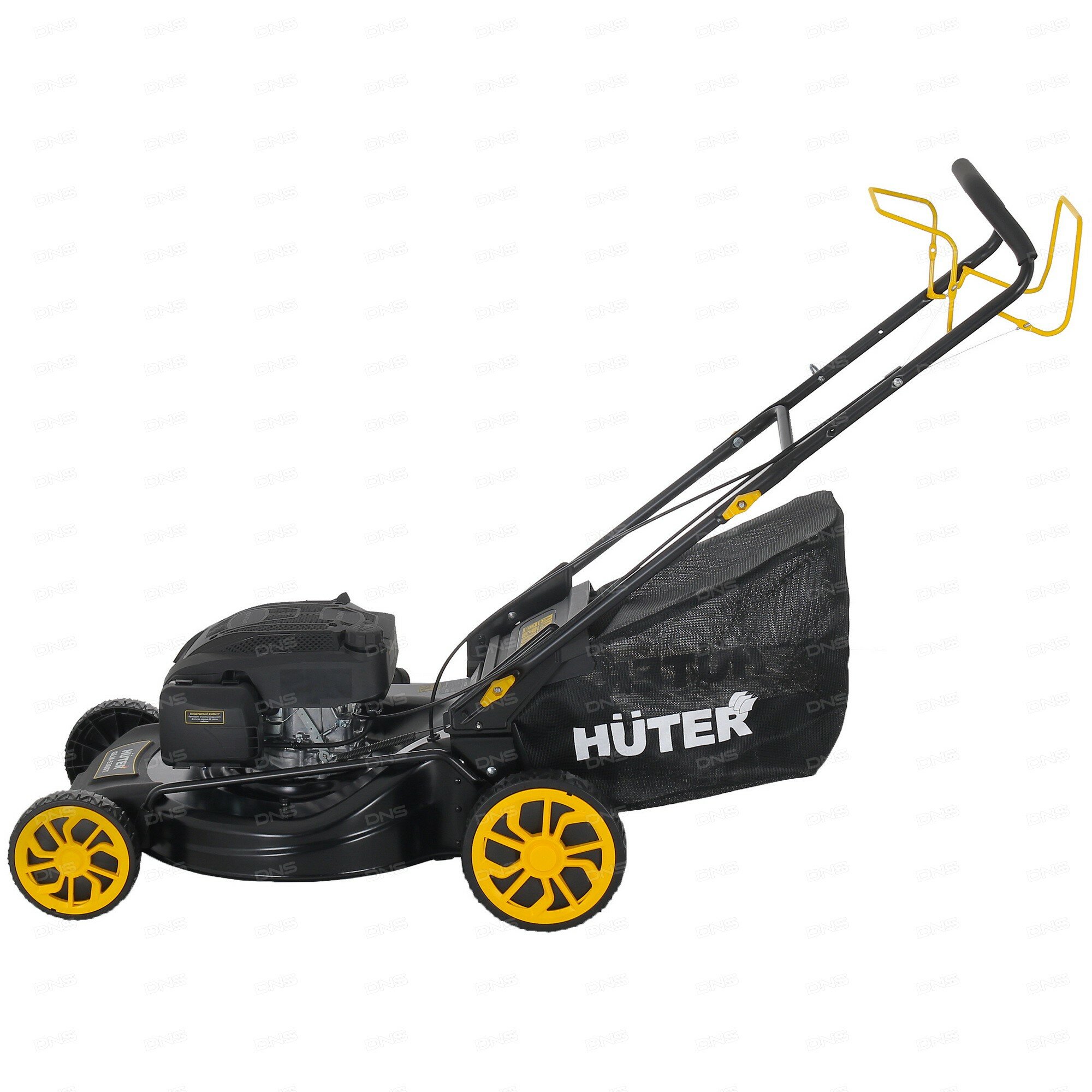 Изображение Газонокосилка Huter GLM-536ST, бензиновая, 7 уровней высоты, ширина скашивания 53 см