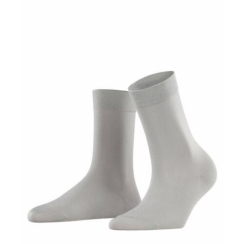фото Носки falke cotton touch, размер 39-42, серебряный