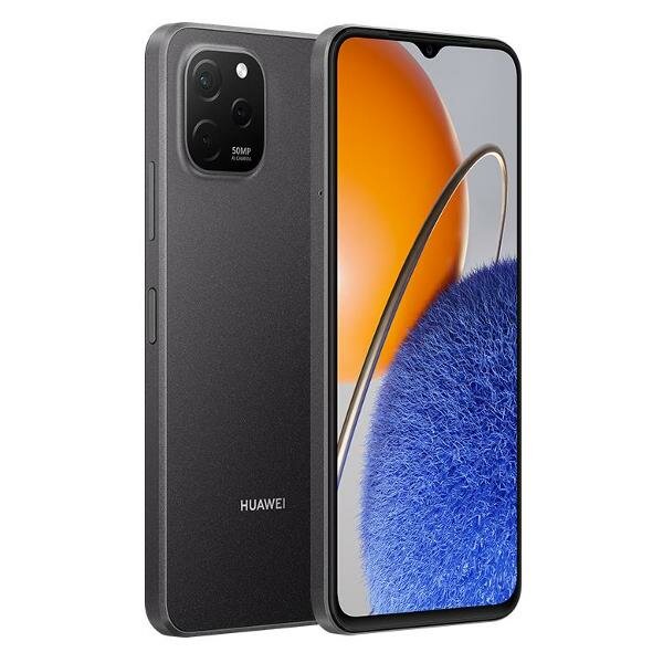 Смартфон Huawei Nova Y61, 4/128 Гб, 6.52 IPS 60 Гц дисплей, 5000 мА/ч, 22.5 Вт, черный — фото 1