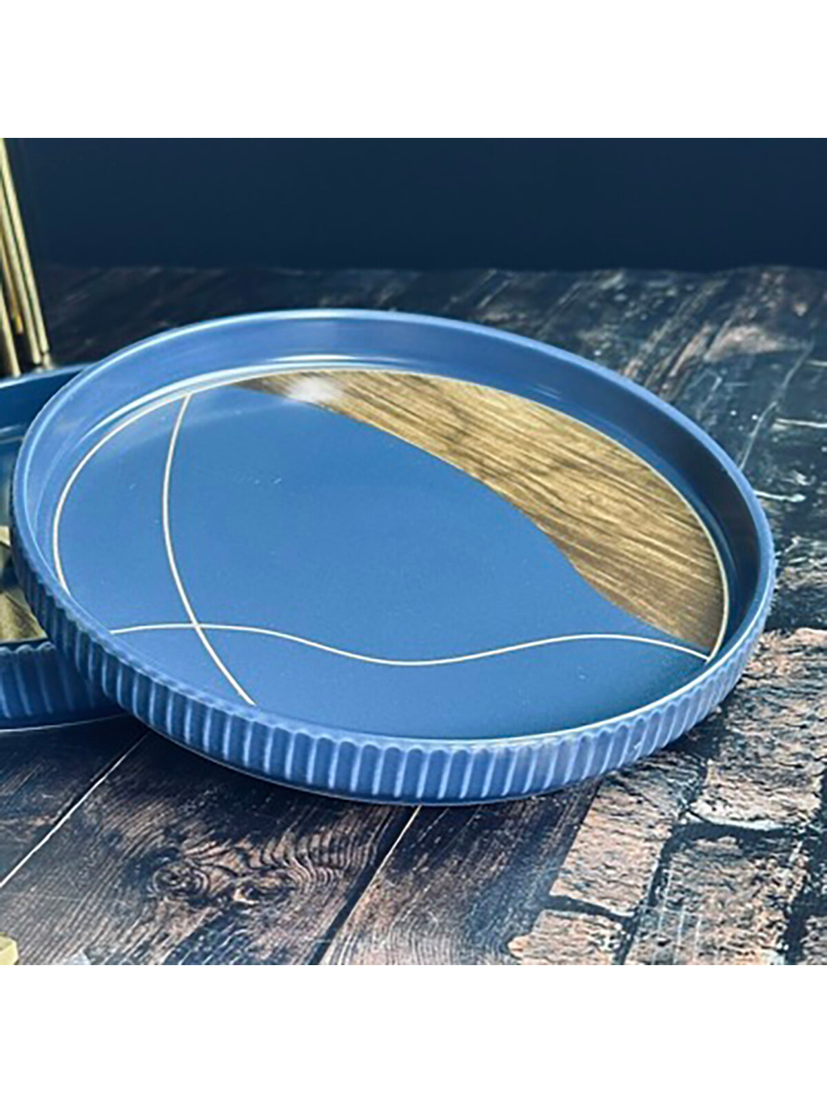 Тарелка 20см WOOD в под