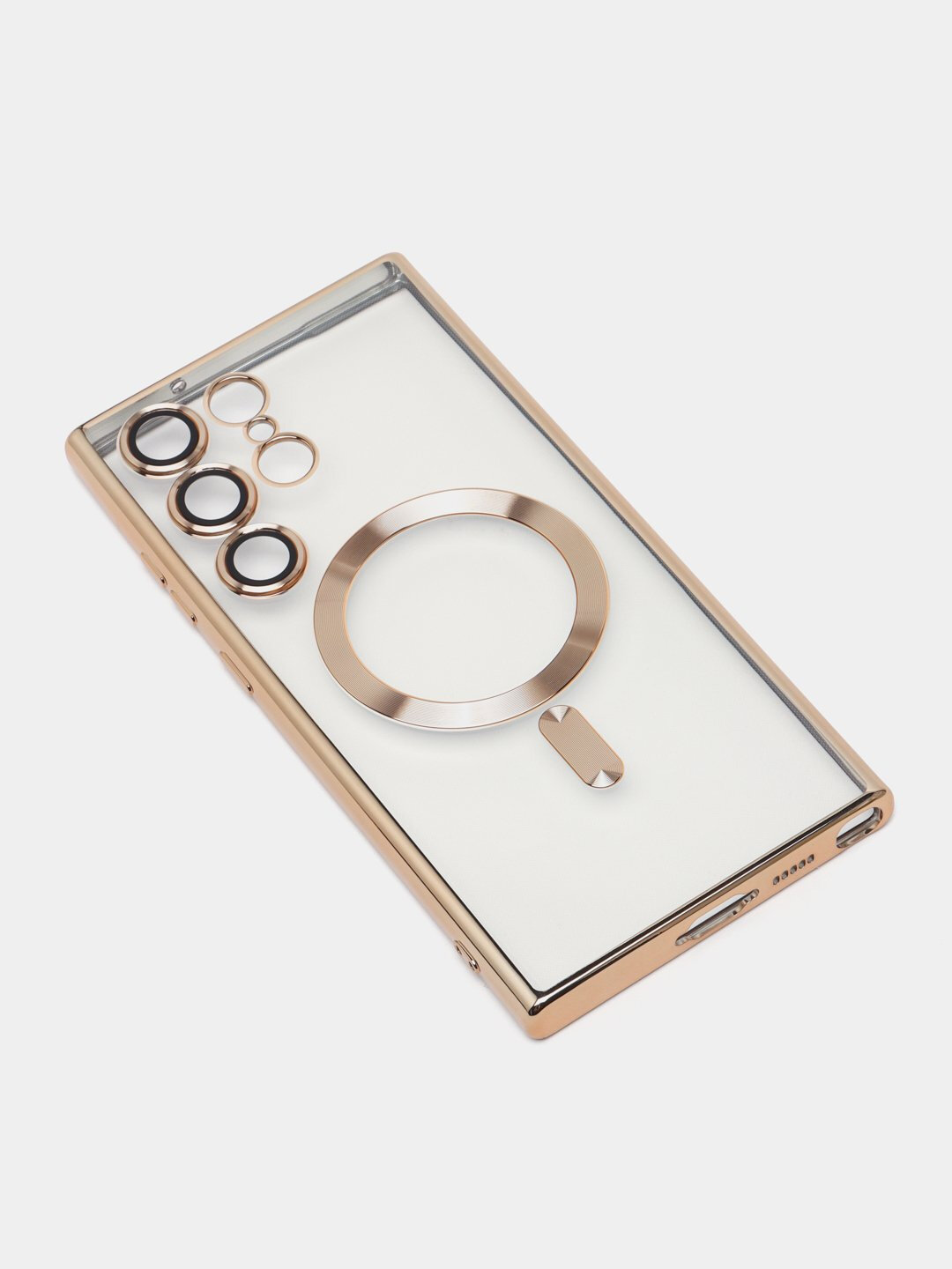 Чехол для Samsung S24 Fe , прозрачный, силиконовый Чехол для телефона — фото 1