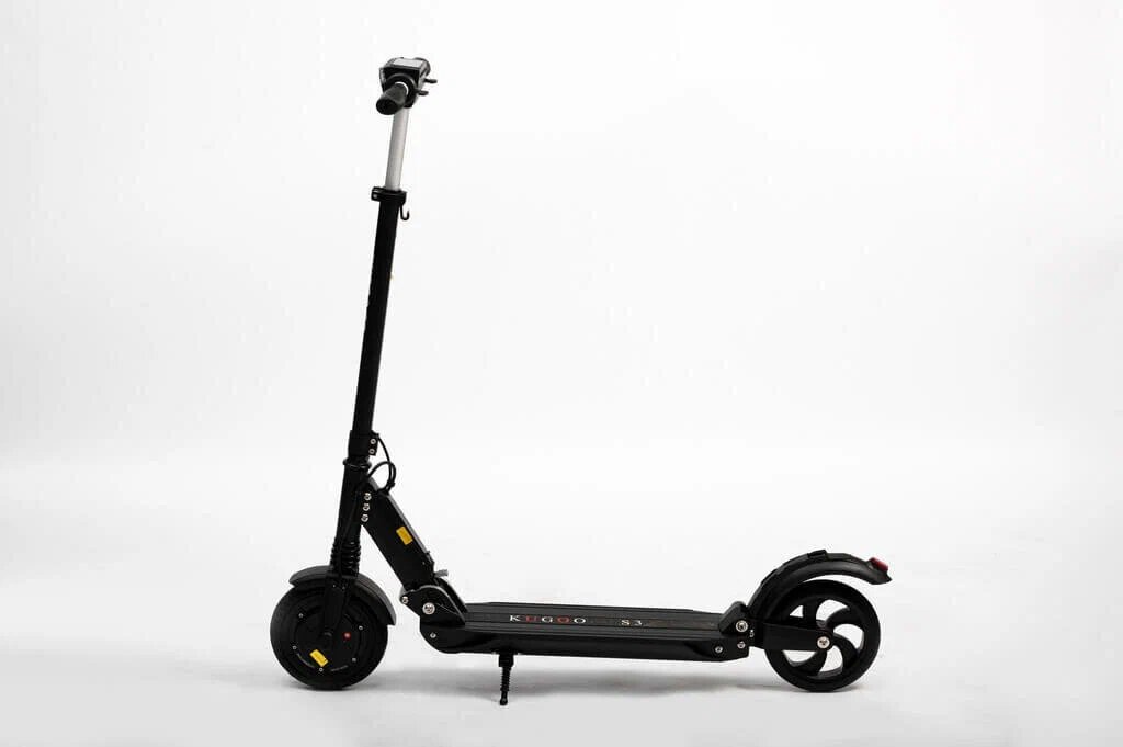 Электросамокат Kugoo S3, до 100кг, чёрный, складной, до 30км/ч