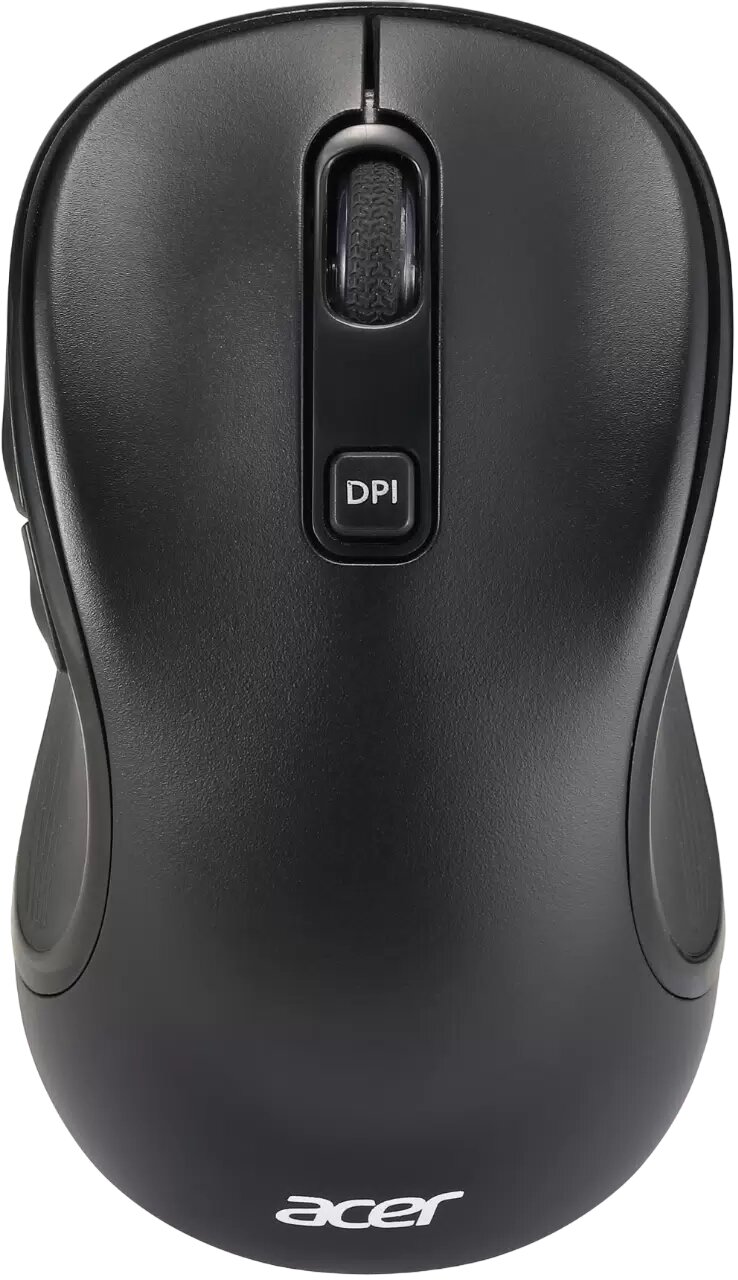 Мышь Acer OMR303 черный оптич. 1600dpi беспров. USB 6but (ZL. MCECC.01Y)