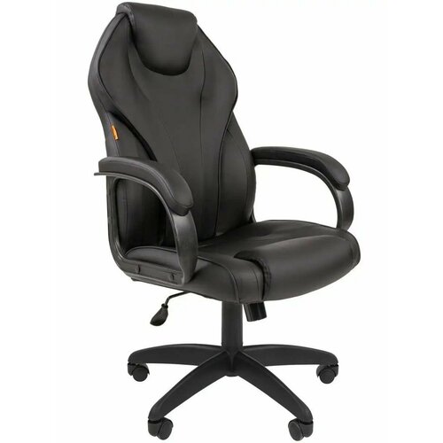 фото Игровое компьютерное кресло chairman 299, экокожа, черный
