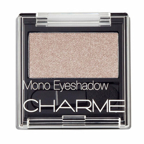 Тени для век Charme, Mono , мерцающие, одноцветные, тон 37 Миндальный, 10 г