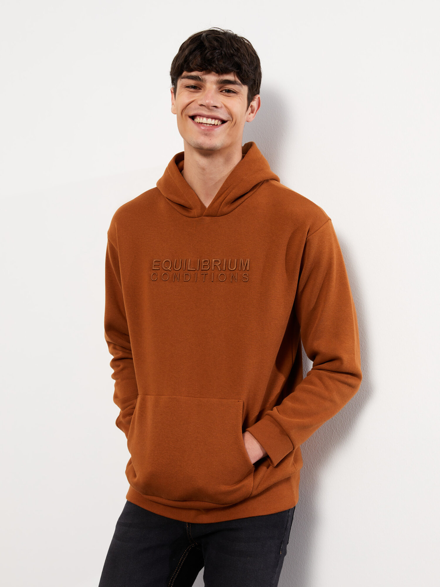 Толстовка спортивная LC Waikiki, размер L, , mid brown