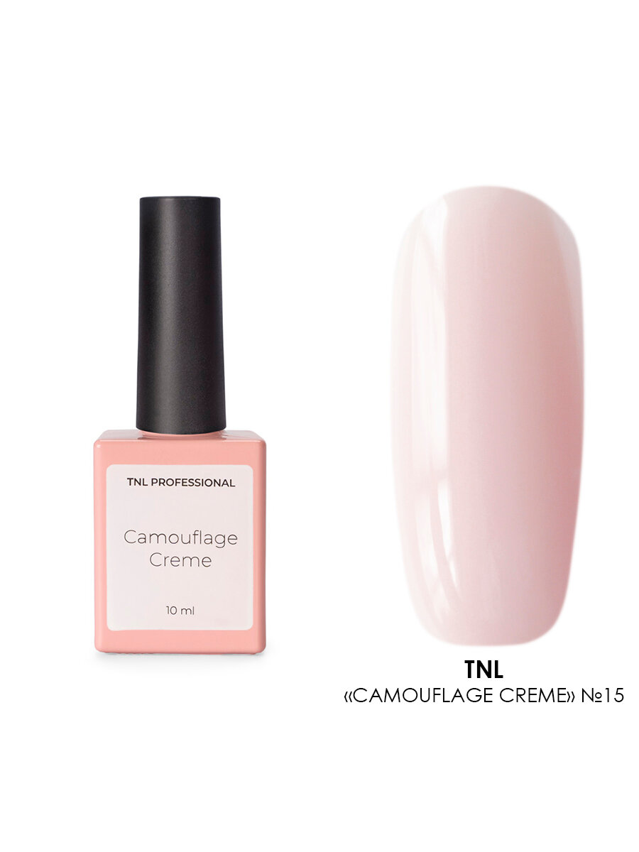 TNL, Camouflage Creme - набор №3 камуфлирующий нюдовый гель-лак (6 оттенков по 10 мл) — фото 1