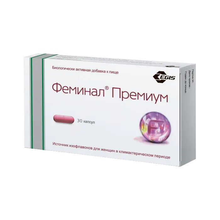 Феминал Премиум капсулы массой 221 мг 30 шт