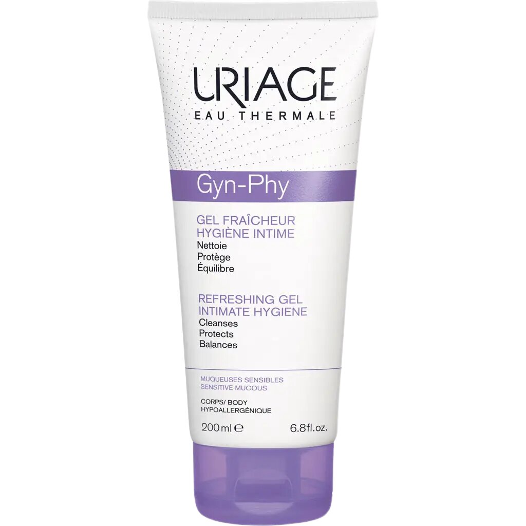 Uriage Gyn-Phy Гель освежающий для интимной гигиены 200 мл 1 шт