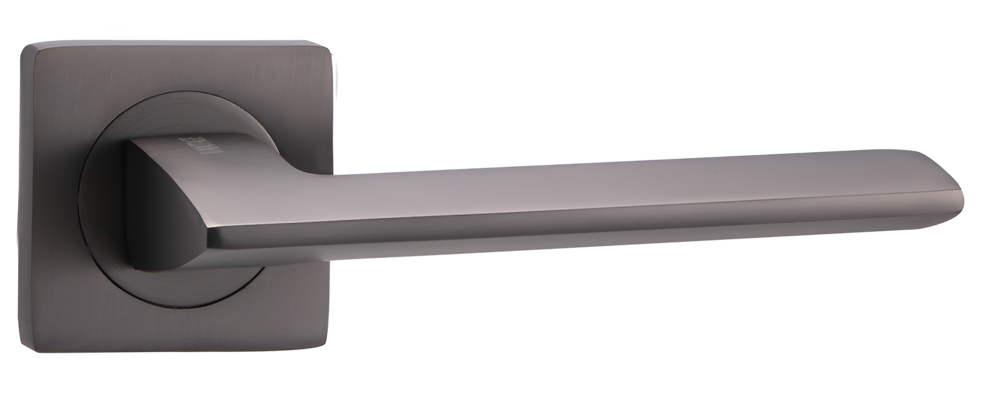 Ручка дверная межкомнатная алюминиевая Vantage V54GR AL графит 2 шт.