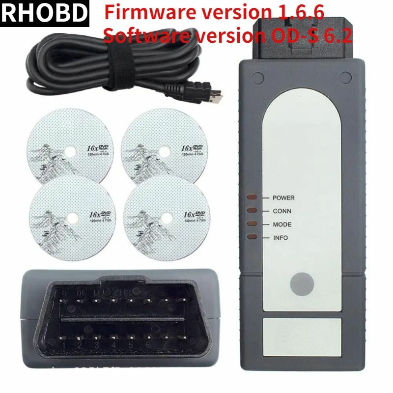 VAS 6154 WIFI OBD2 ODIS V6.2 1.6.6 Диагностический прибор Для Volkswagen Audi Skoda (обновление не поддерживается)