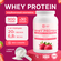 Протеин Whey Protein для набора мышечной массы 900 гр, клубника