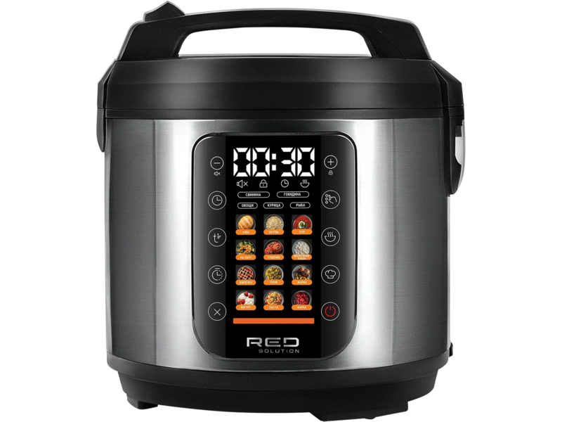 Мультиварка Red Solution M4250 5л 860вт серебристый/черный