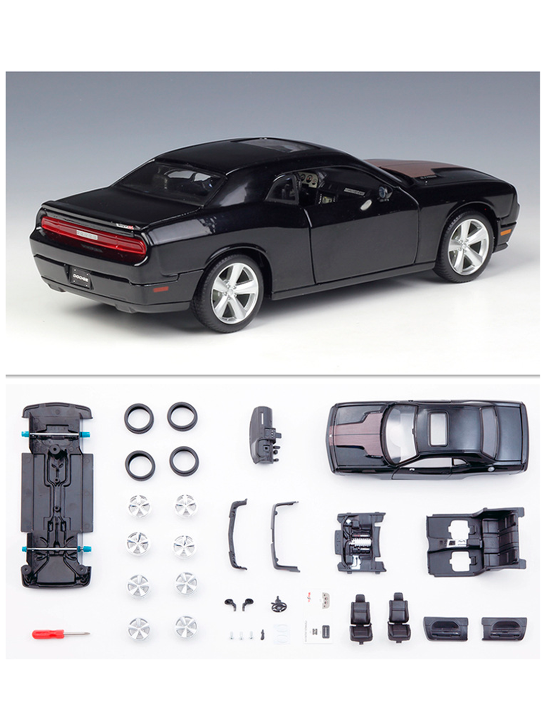 Сборная модель Додж Dodge металл 1:24